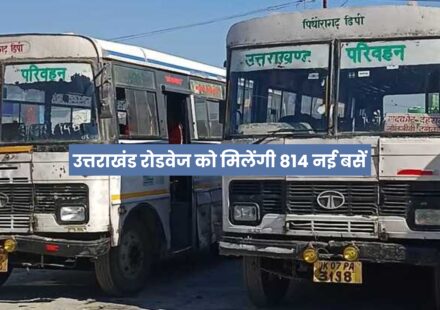 Uttarakhand roadways 814 ne buses