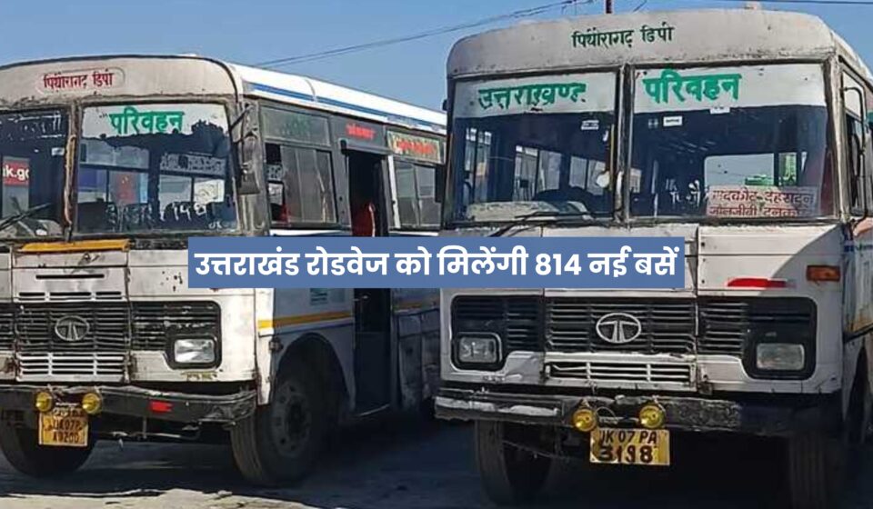 Uttarakhand roadways 814 ne buses
